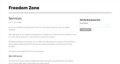 Desktop Screenshot of freedomzone.org